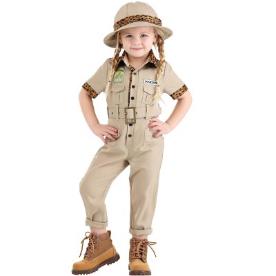 Halloweencostumes.com 4t Toddler Zookeeper Costume, Black/brown/brown : Target